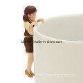 Wholesale Edge of The Cup Figure ~Chocolate Color Cup Edge Toy